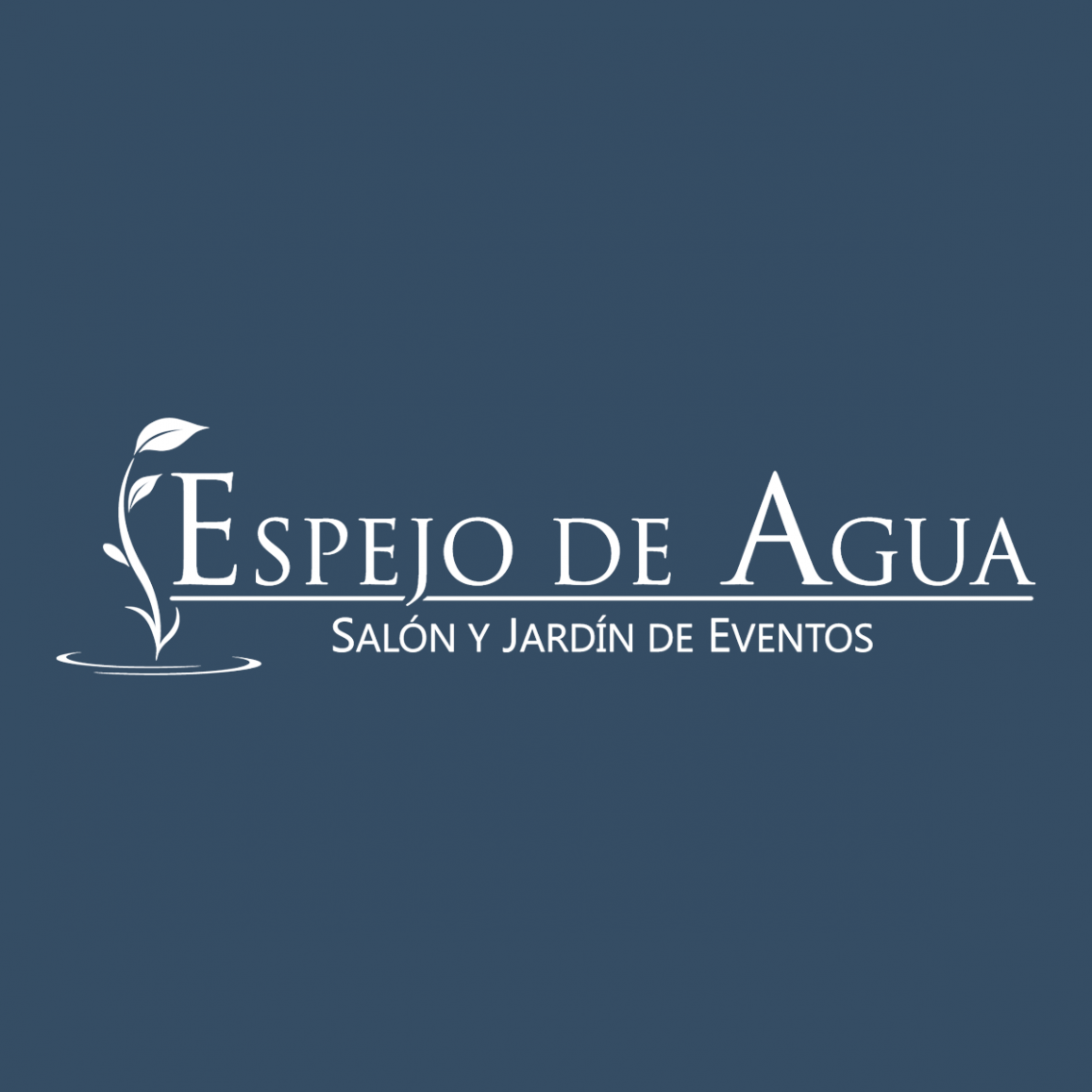 Salón y Jardín de Eventos Espejo de Agua_Logo